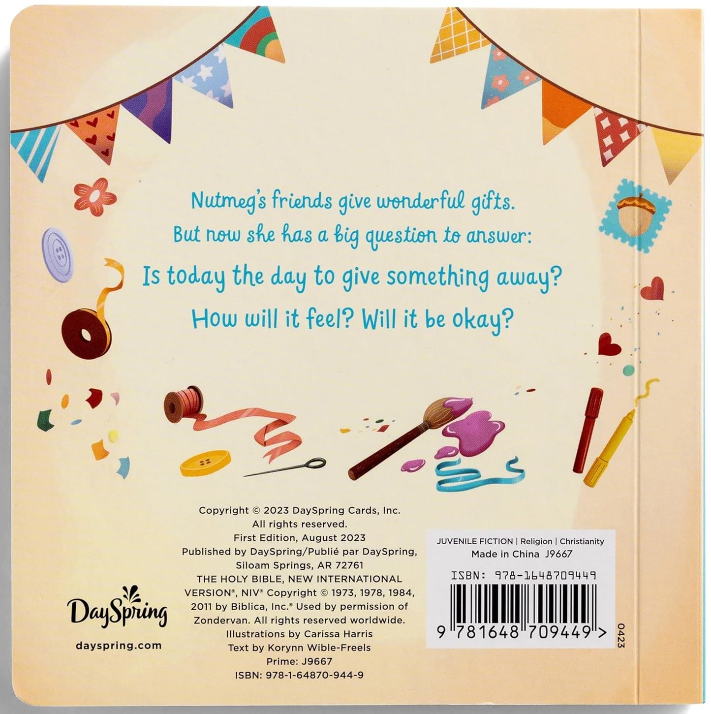 Nutmeg Discovers the Joy of Giving: God Made Just One
