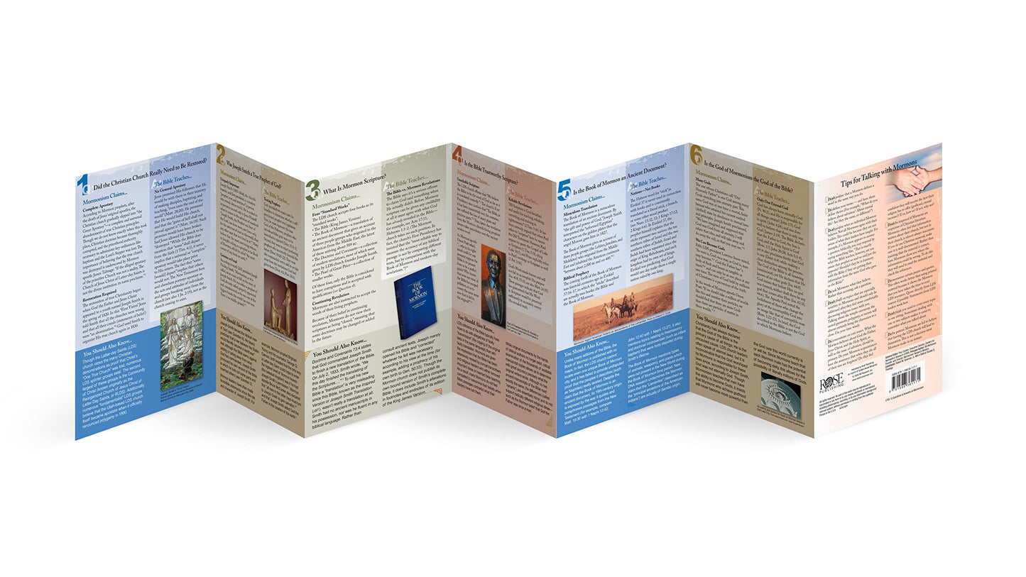 PAMPHLET- 10 Q & A on Mormonism pamphlet: Key Beliefs, Practices, and History