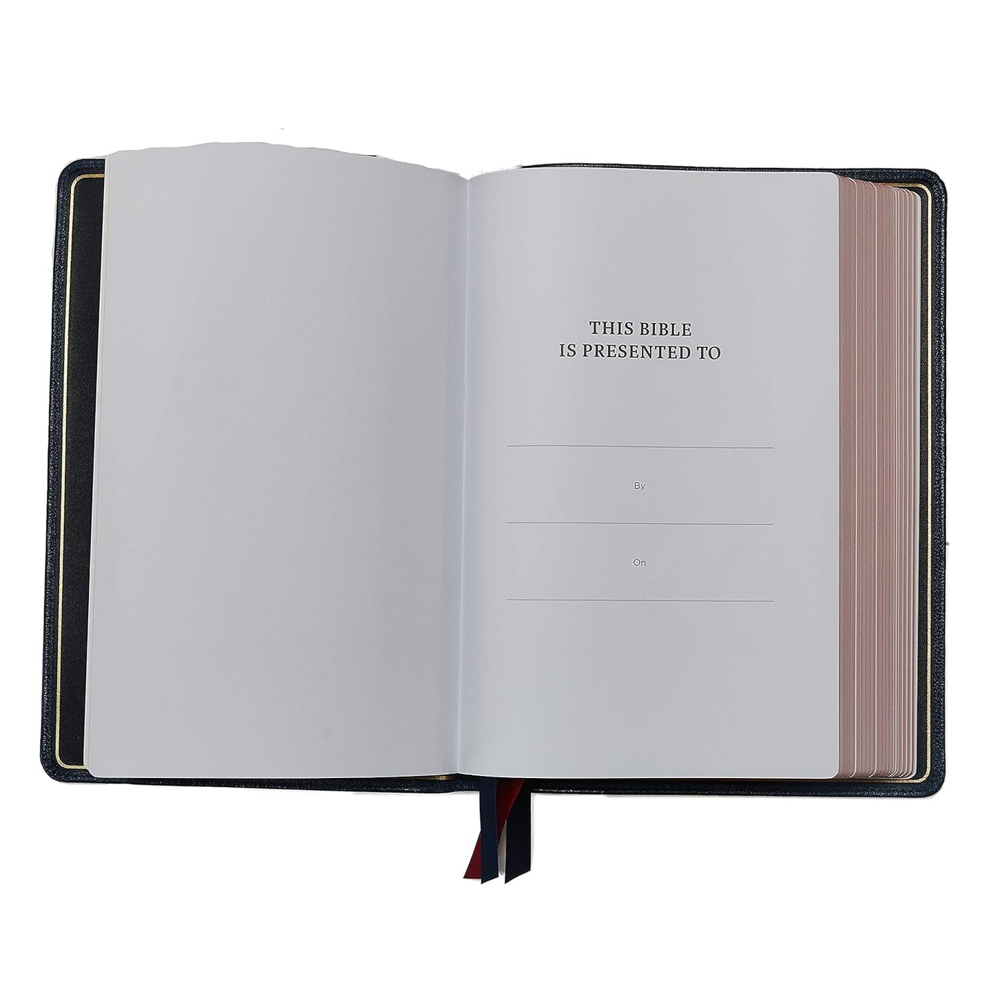 NKJV Large-Print Thinline Reference Bible Black