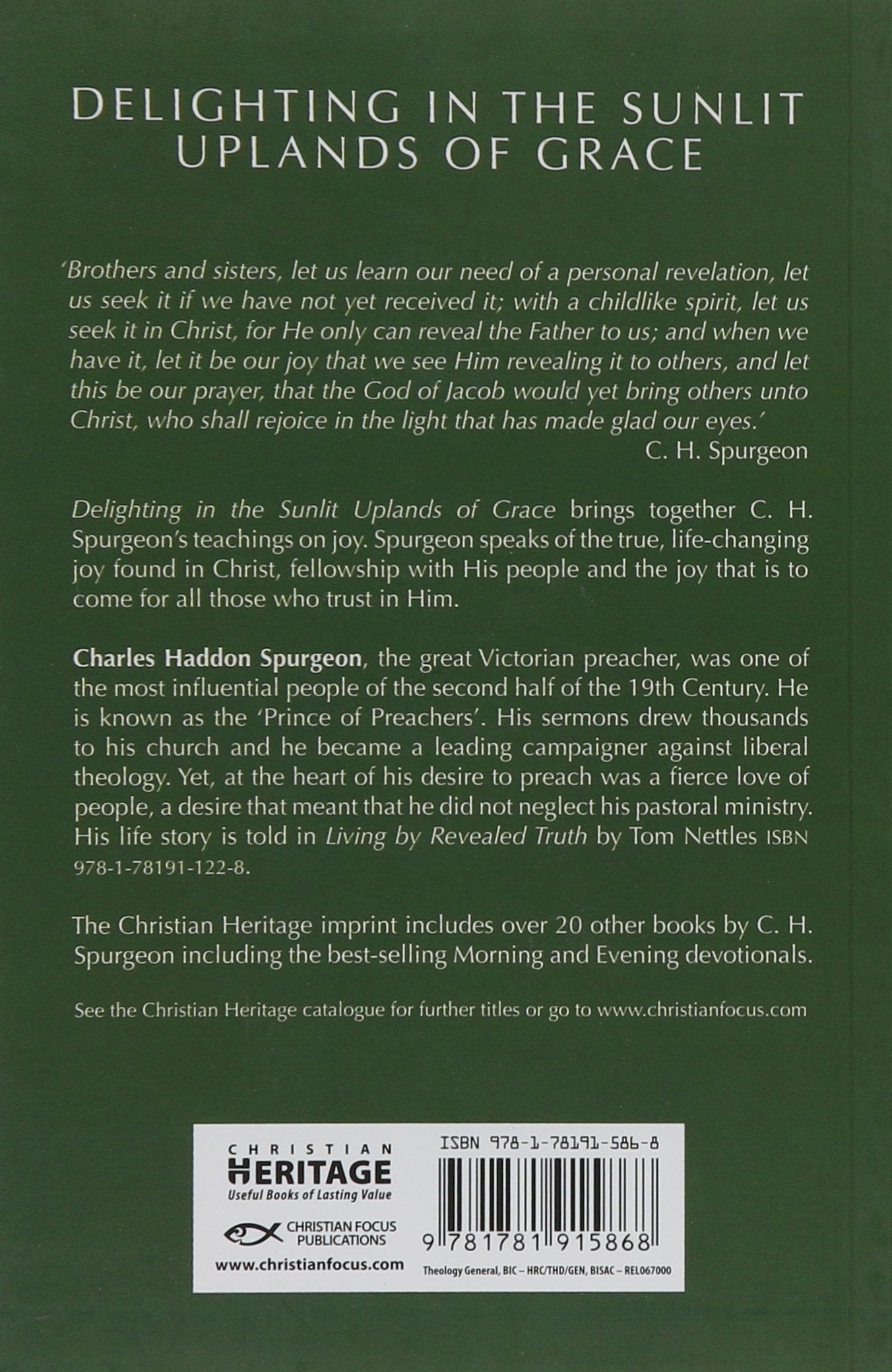 Delighting in the Sunlit Uplands of Grace: Spurgeon on Joy