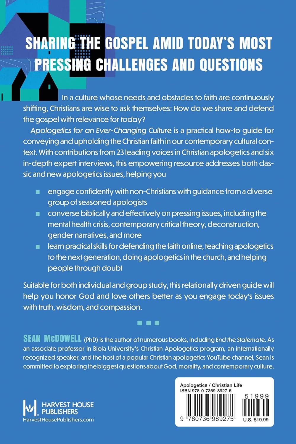 Apologetics for an Ever-Changing Culture: A Biblical and Culturally Relevant Approach to Talking About God