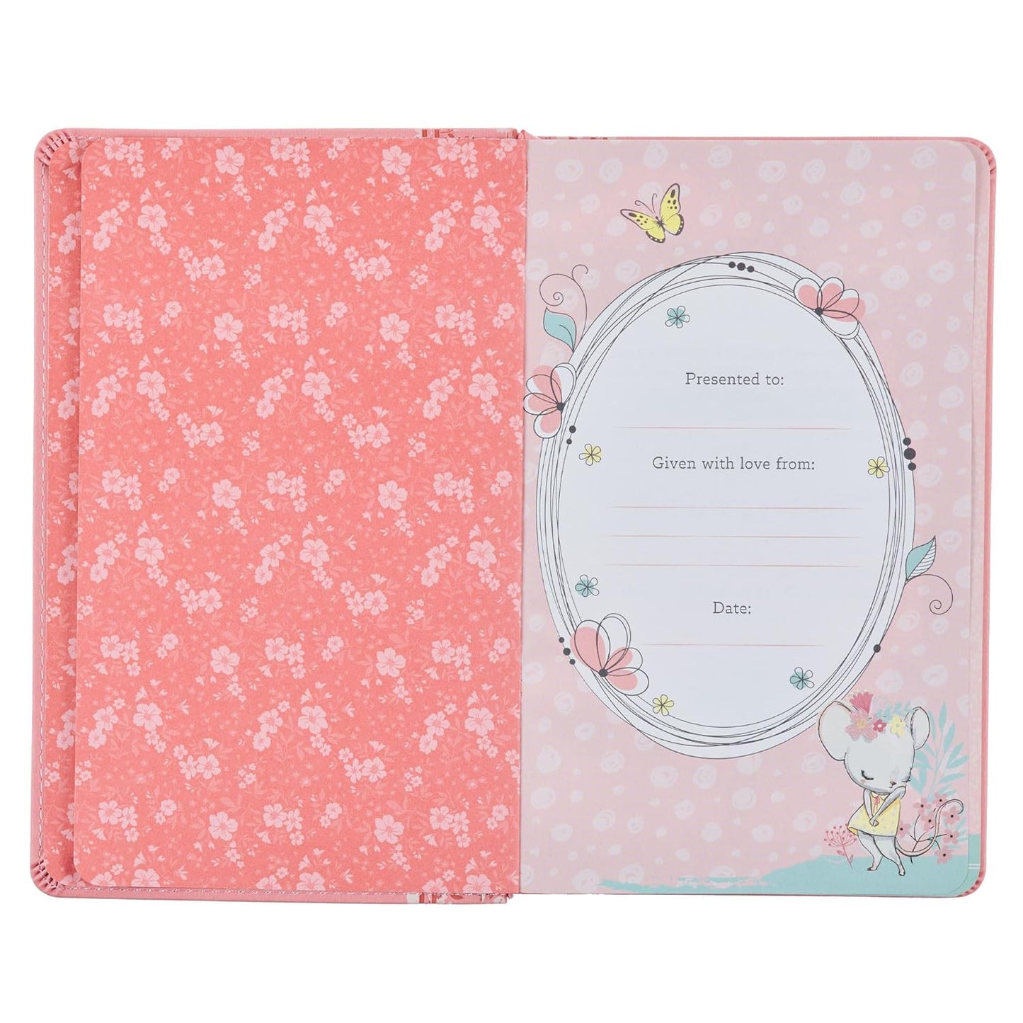 NLT Keepsake Holy Bible for Baby Girls
