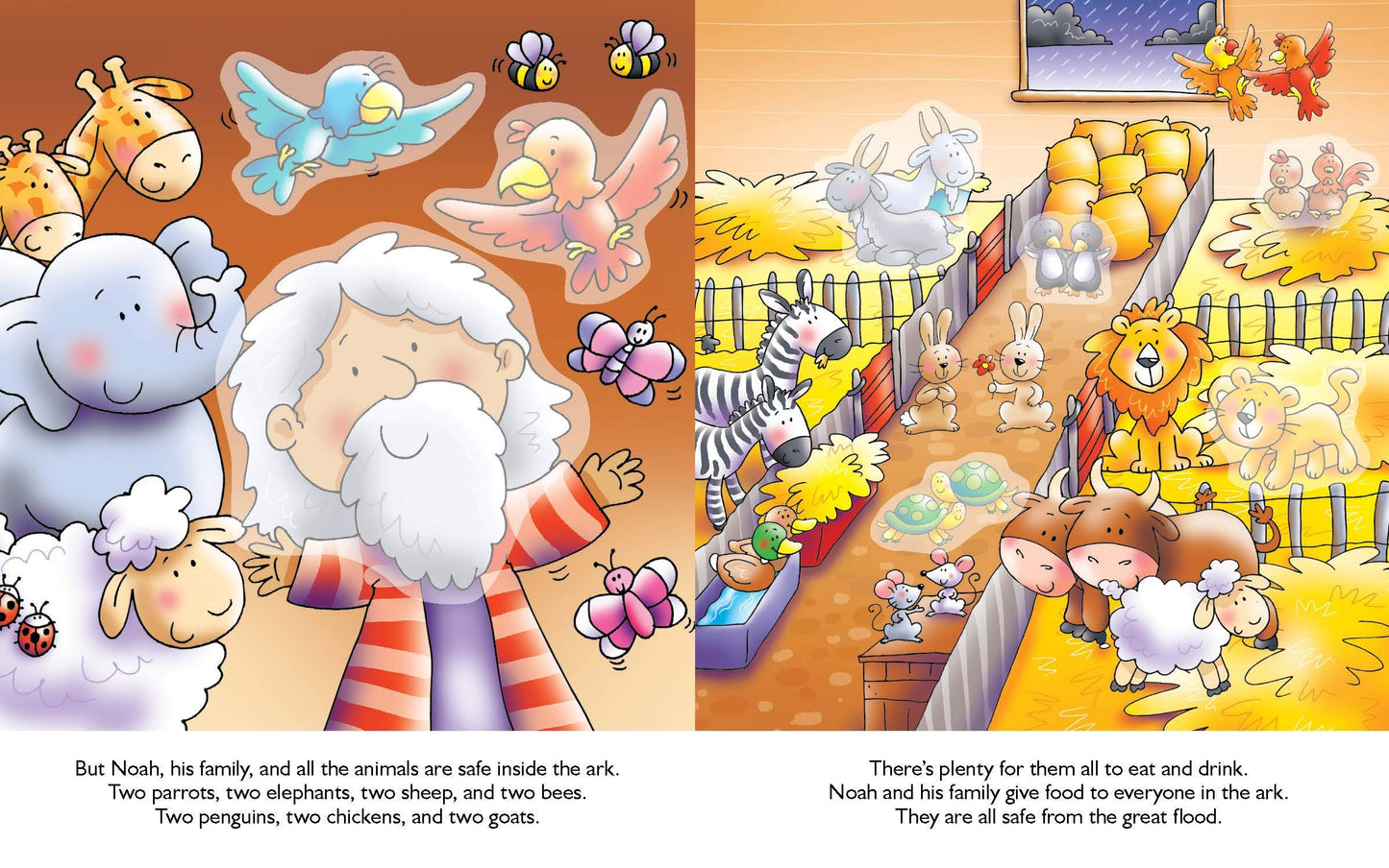 The Story of Noah Sticker Book (Candle Bible for Toddlers)