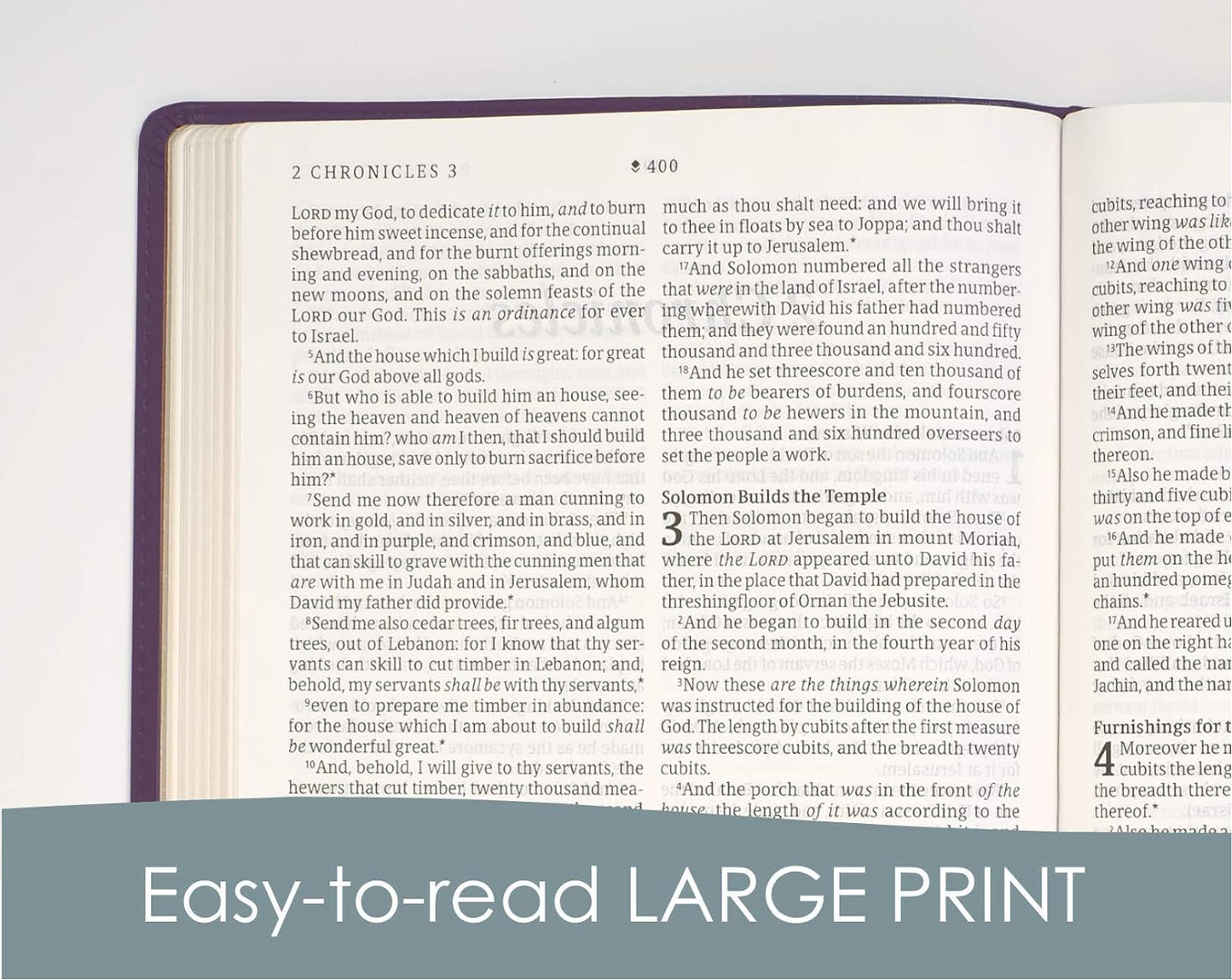 KJV Large Print Thinline Reference