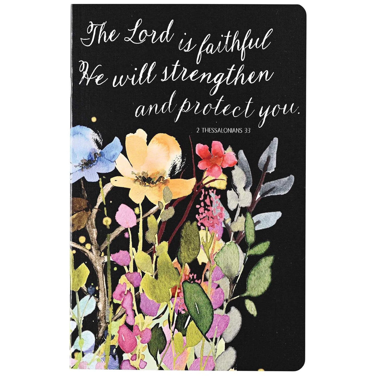 Notebook-Lord Is Faithful Floral
