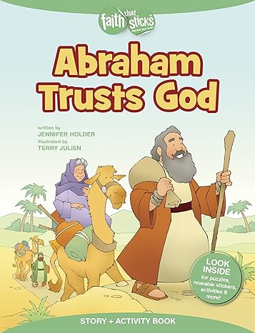 Abraham Trusts God Story + Activity Book (Faith That Sticks Books)