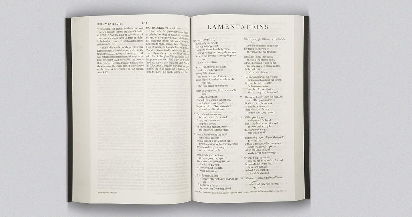 ESV Thinline Bible (TruTone, Espresso)