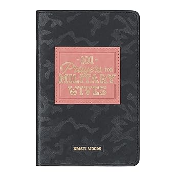 101 Prayers for Military Wives Faux Leather Gift Book