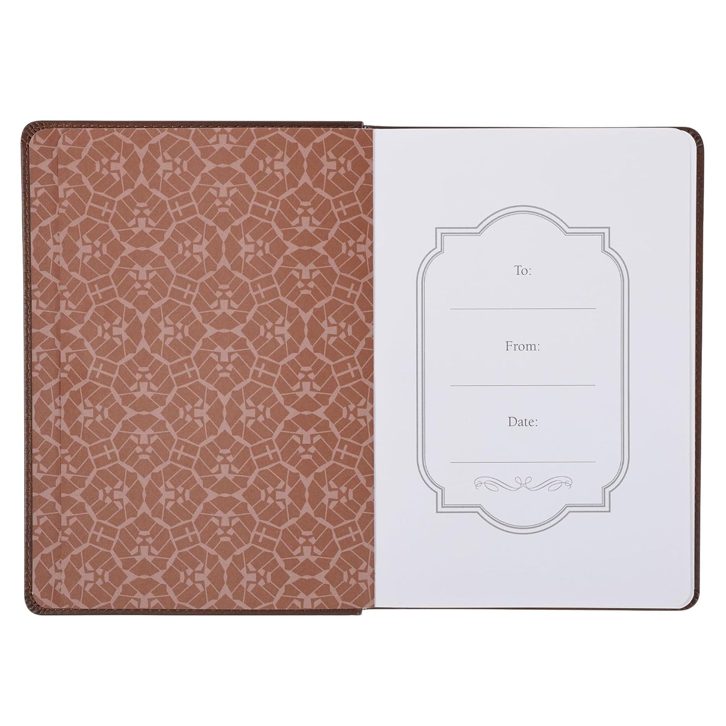 Leather Journal Lion Strength & Courage