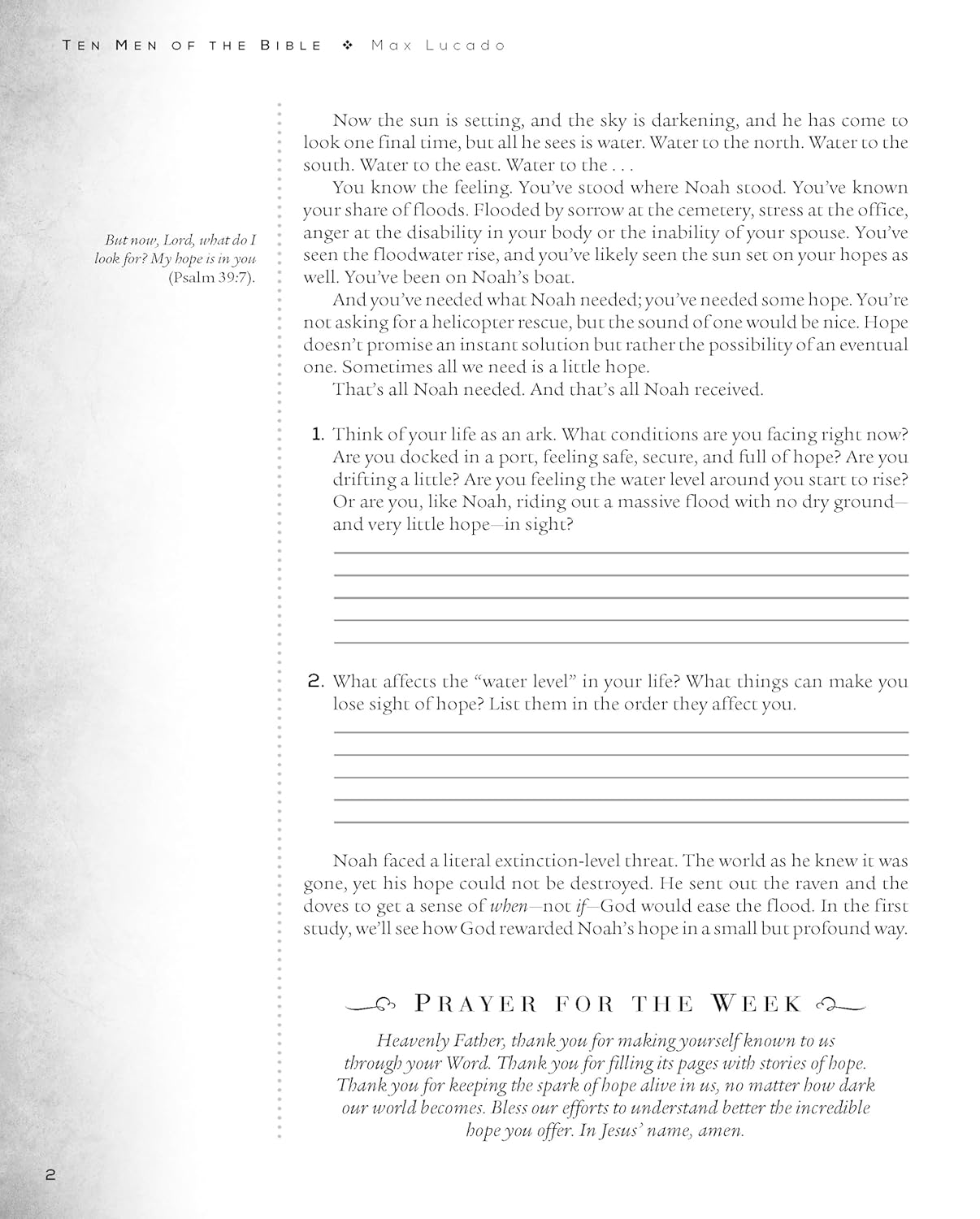 Ten Men of the Bible Updated Edition: How God Used Imperfect People to Change the World