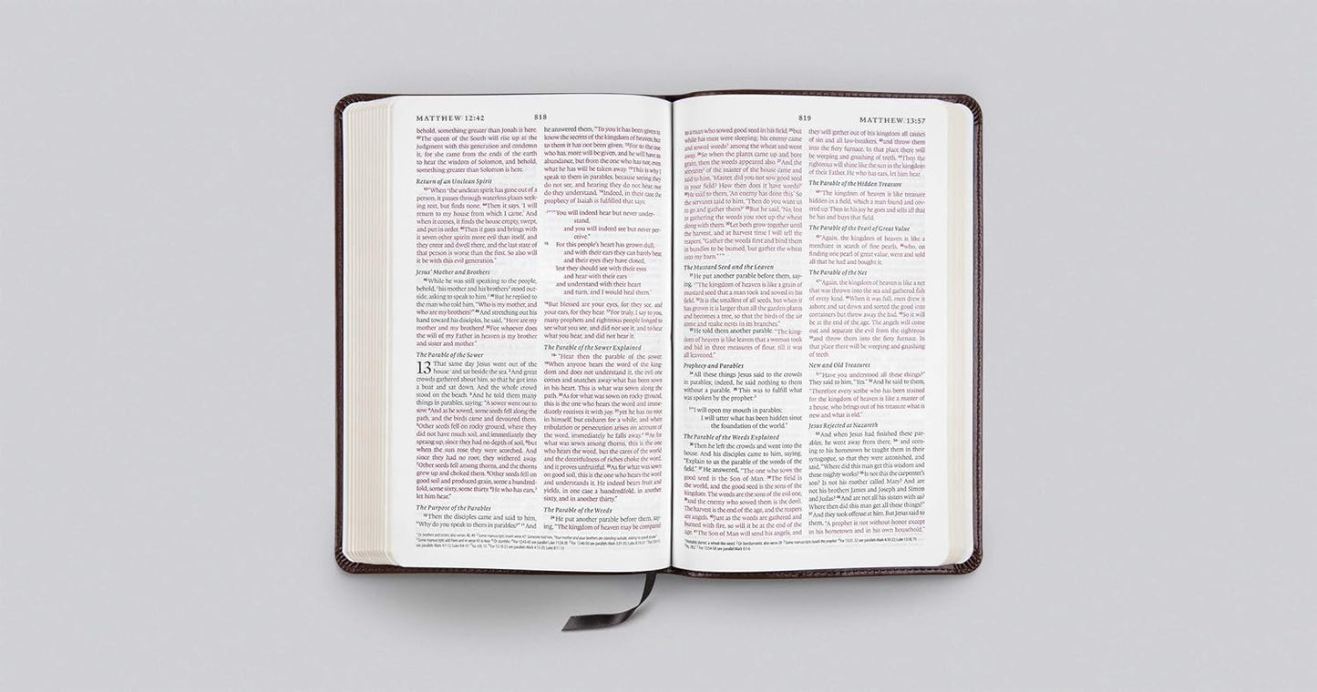 ESV Thinline Bible (TruTone, Espresso)