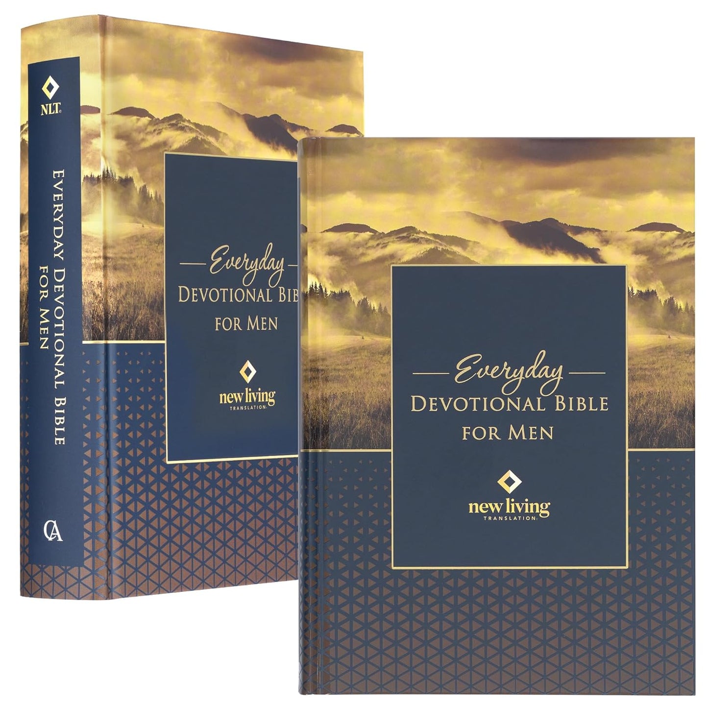NLT Holy Bible Everyday Devotional Bible for Men