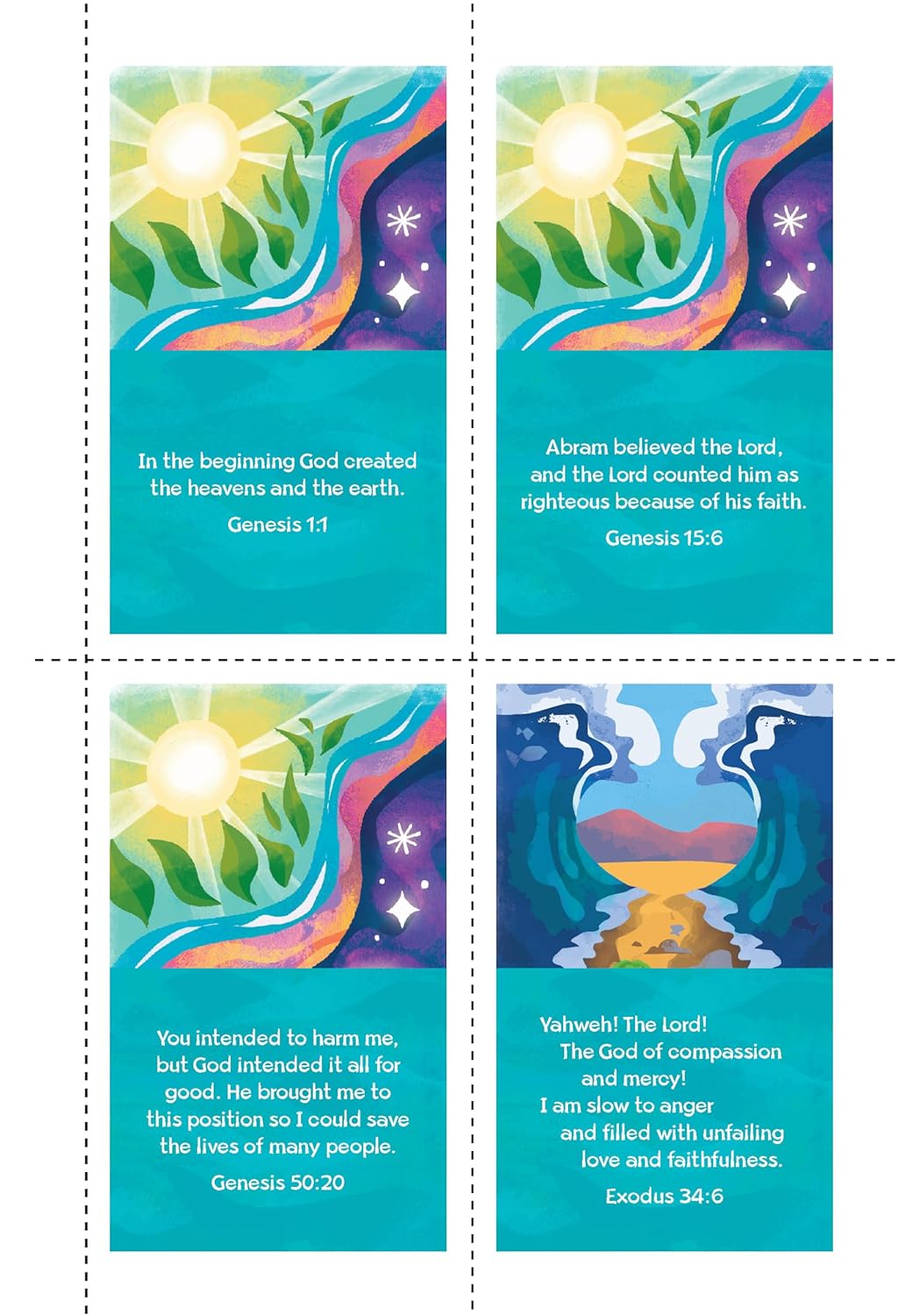 Go Bible Key Verse Challenge: Scripture Memory Verse Cards