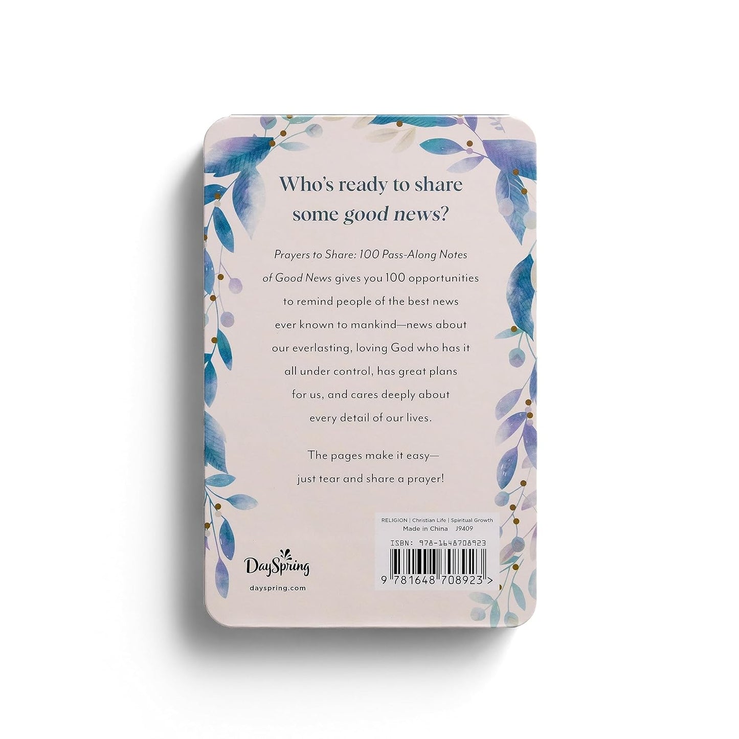 Prayers to Share: 100 Pass-Along Notes of Good News