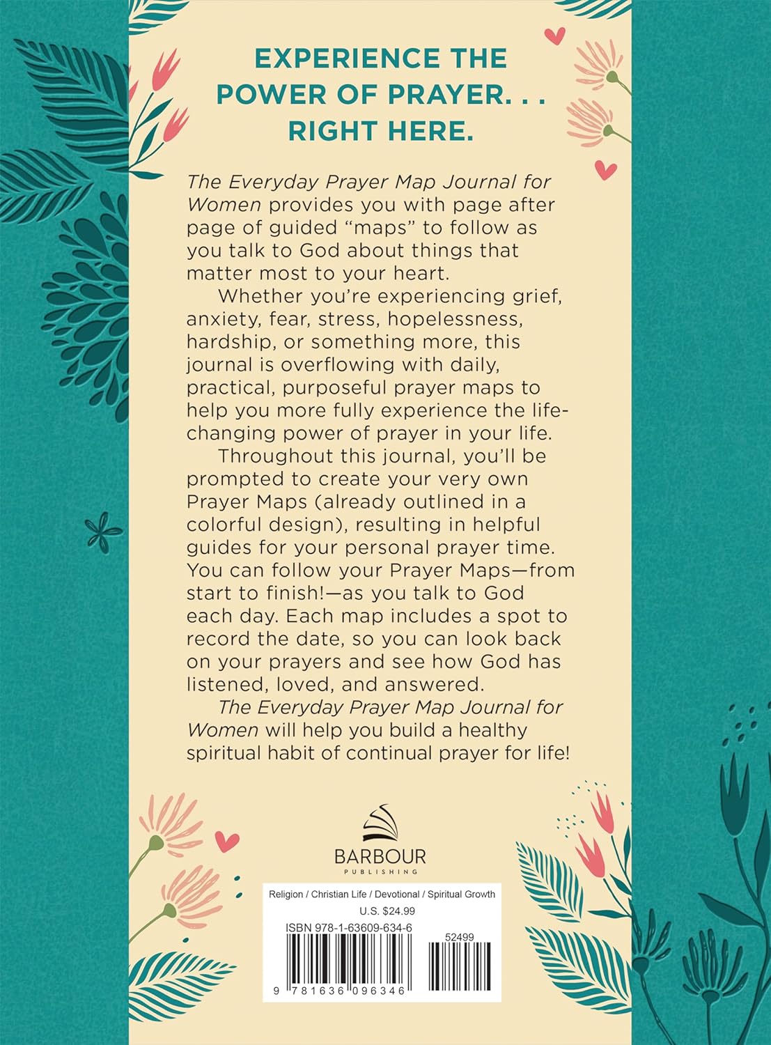The Everyday Prayer Map Journal for Women (Faith Maps)