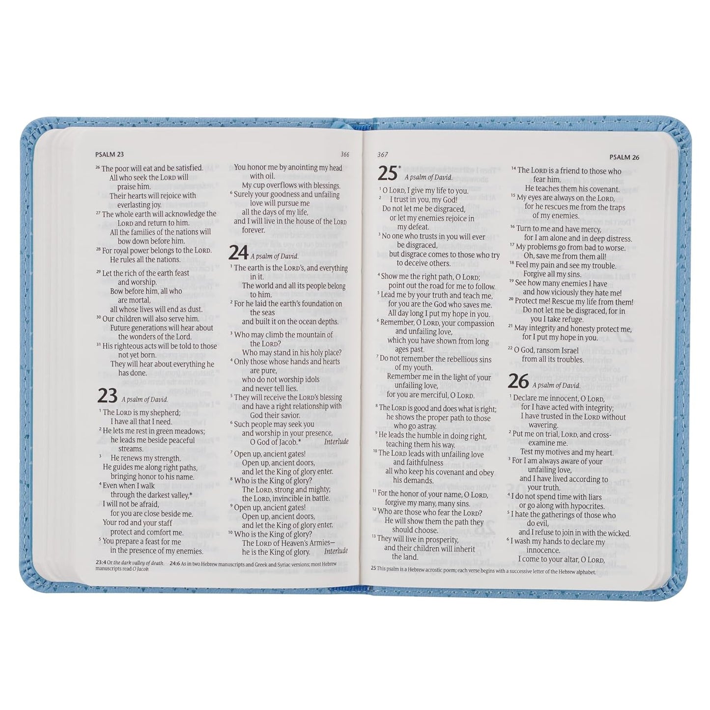 NLT New Testament with Psalms Holy Bible for Baby Boys