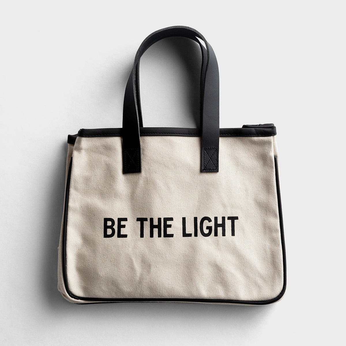 Mini Canvas Tote - Be the Light