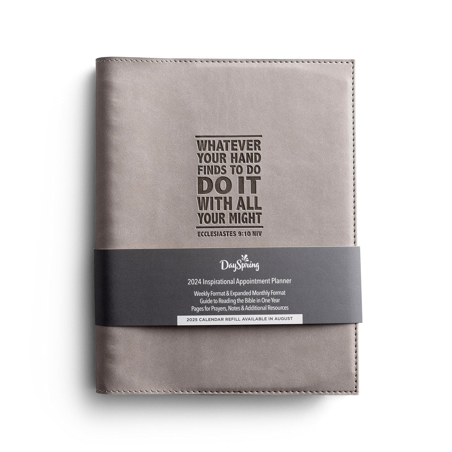 Do It With All Your Might - An Inspirational 2024 DaySpring Premium Appointment Planner
