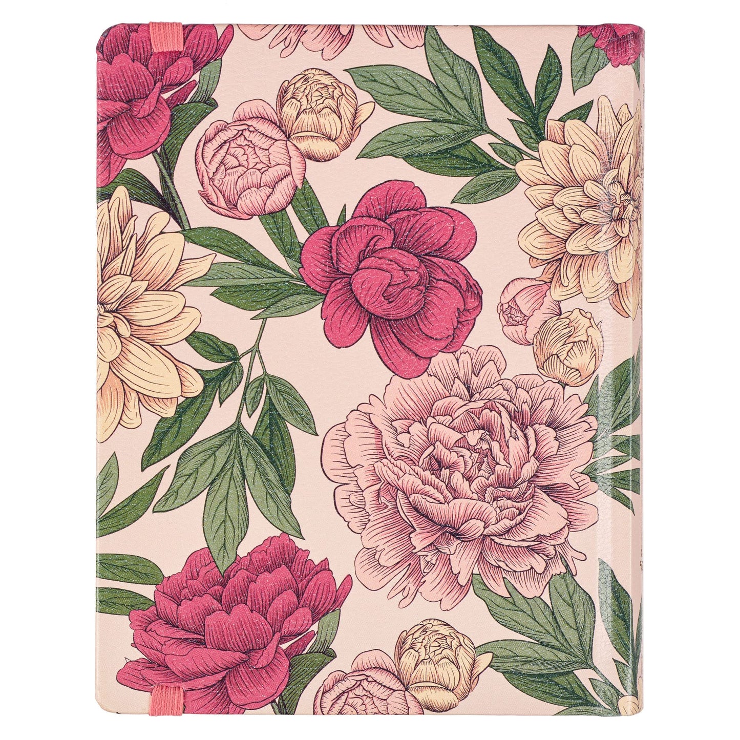 KJV Holy Bible, My Creative Bible, Faux Leather Hardcover - Ribbon Marker, King James Version, Pink Printed Floral