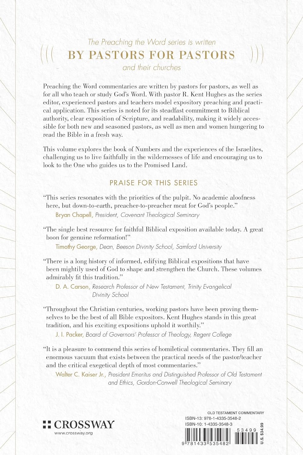 Numbers: God's Presence in the Wilderness (Preaching the Word)