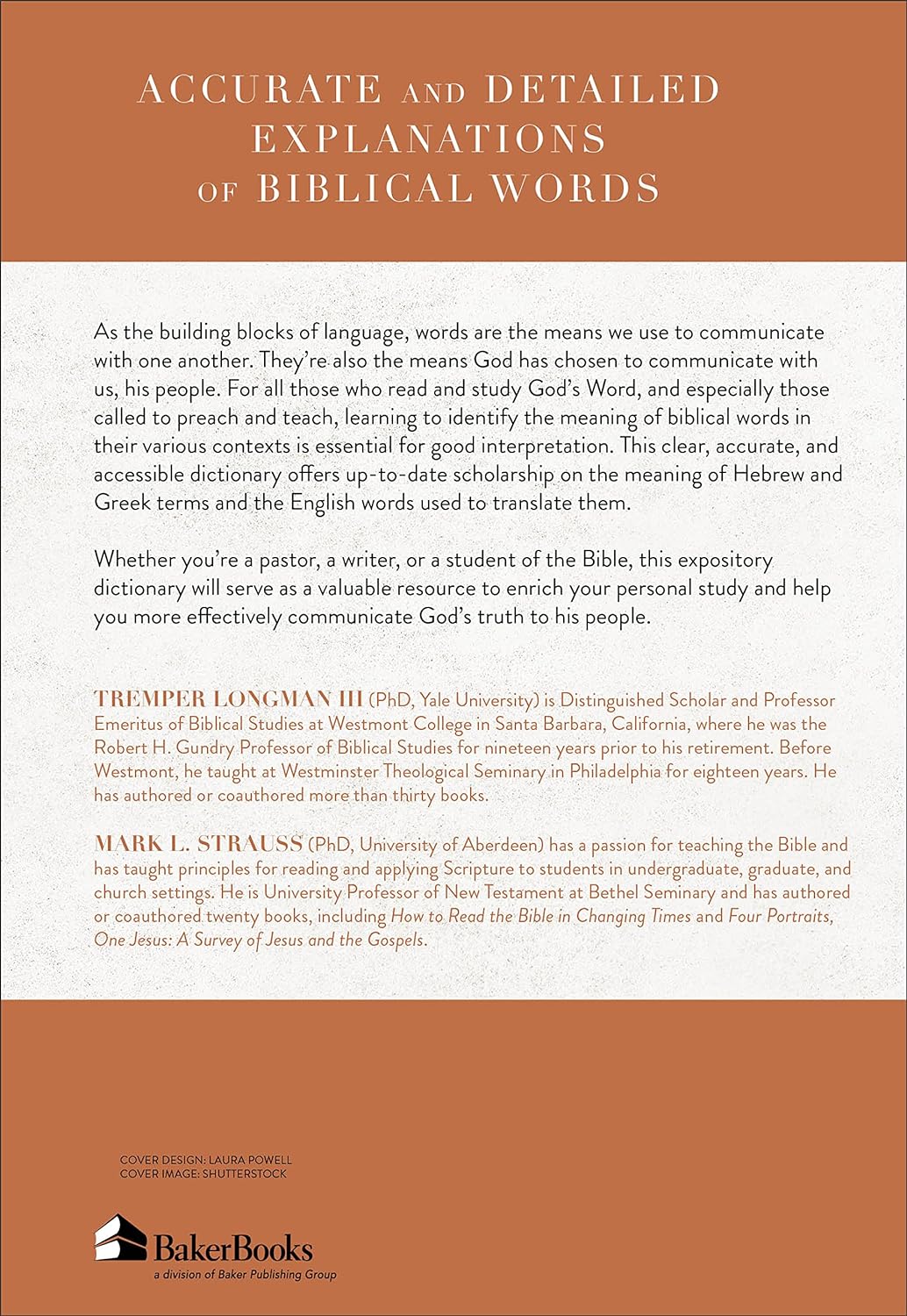 The Baker Expository Dictionary of Biblical Words