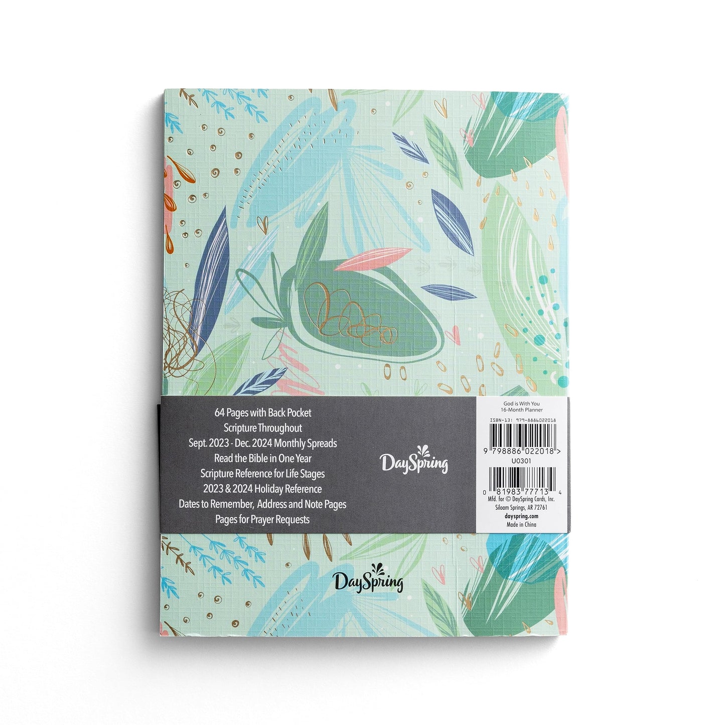 God Is With You: An Inspirational DaySpring 2023 - 2024 16 Month Planner