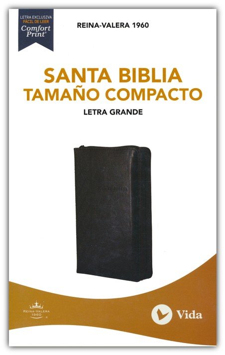 RVR60 Santa Biblia, Letra Grande, Tamaño Compacto