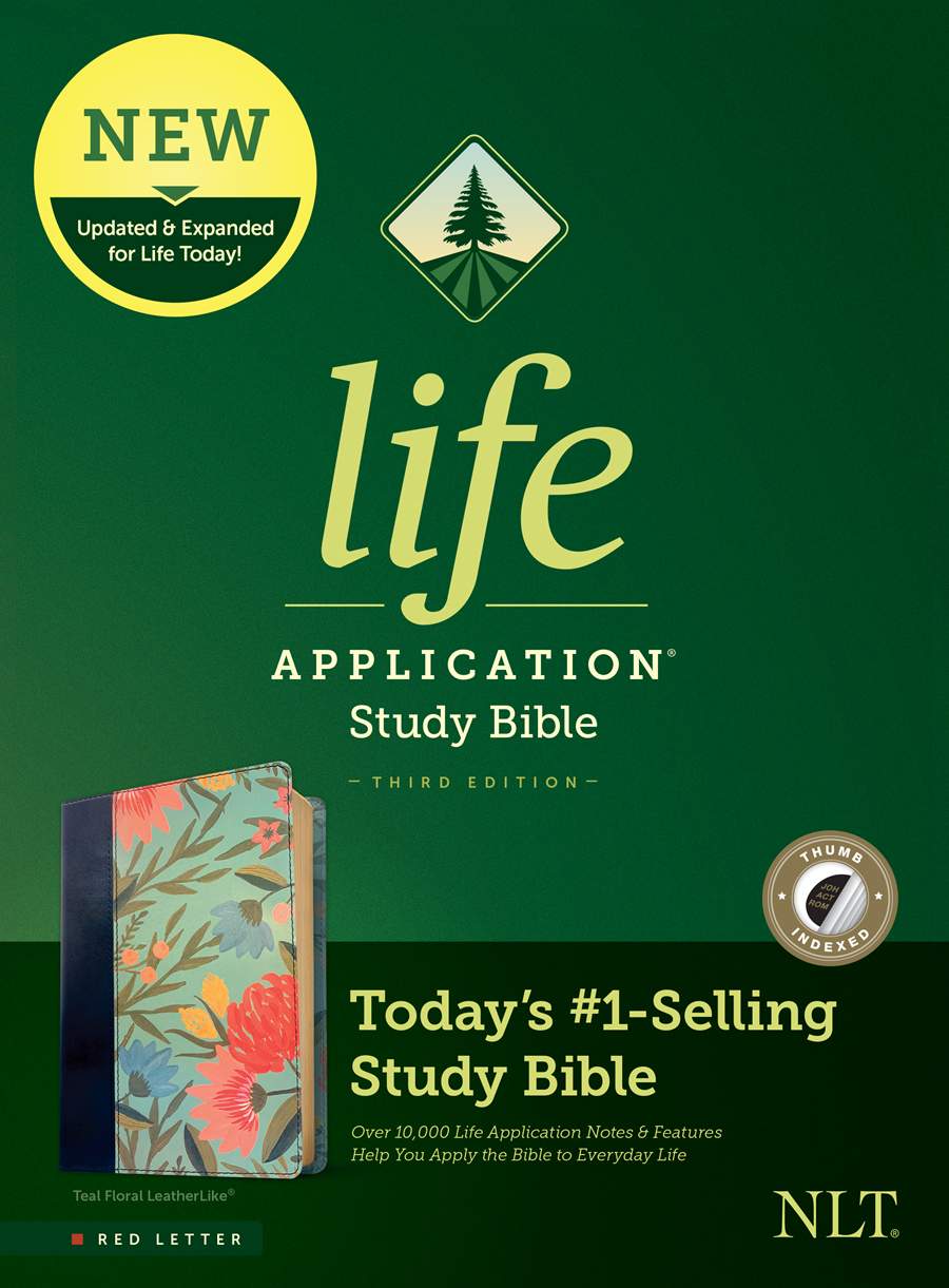 NLT Life Application Study Bible, Third Edition Indexed