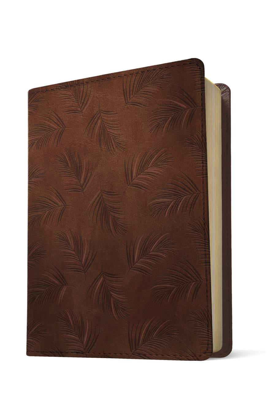NLT Wide Margin Bible, Filament-Enabled Edition (LeatherLike, Dark Brown Palm, Red Letter)