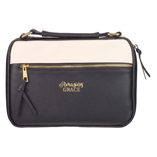 Amazing Grace Two-Tone Lux Leather Bible Cover