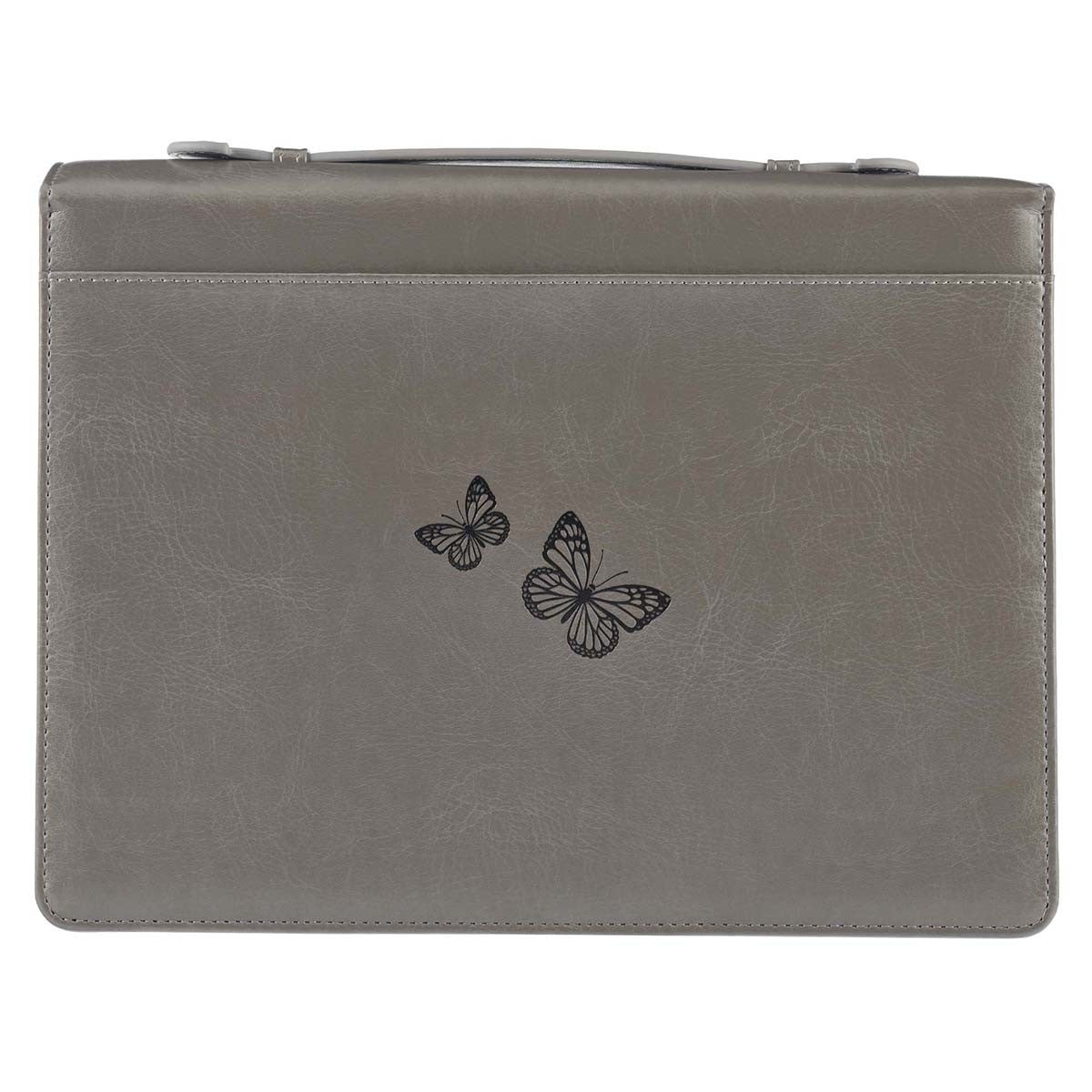 Be Still And Know Faux Leather Bible Cover - Psalm 46:10