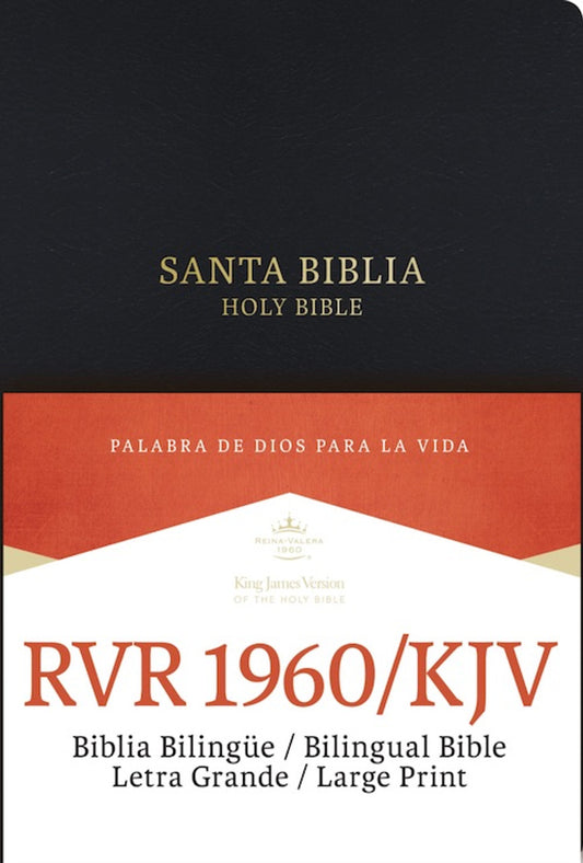 RVR 1960/KJV Biblia Bilingüe Letra Grande, negro tapa dura (Spanish Edition)
