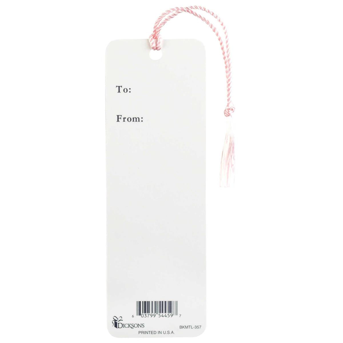 FLORAL PRAY TASSEL BOOKMARK