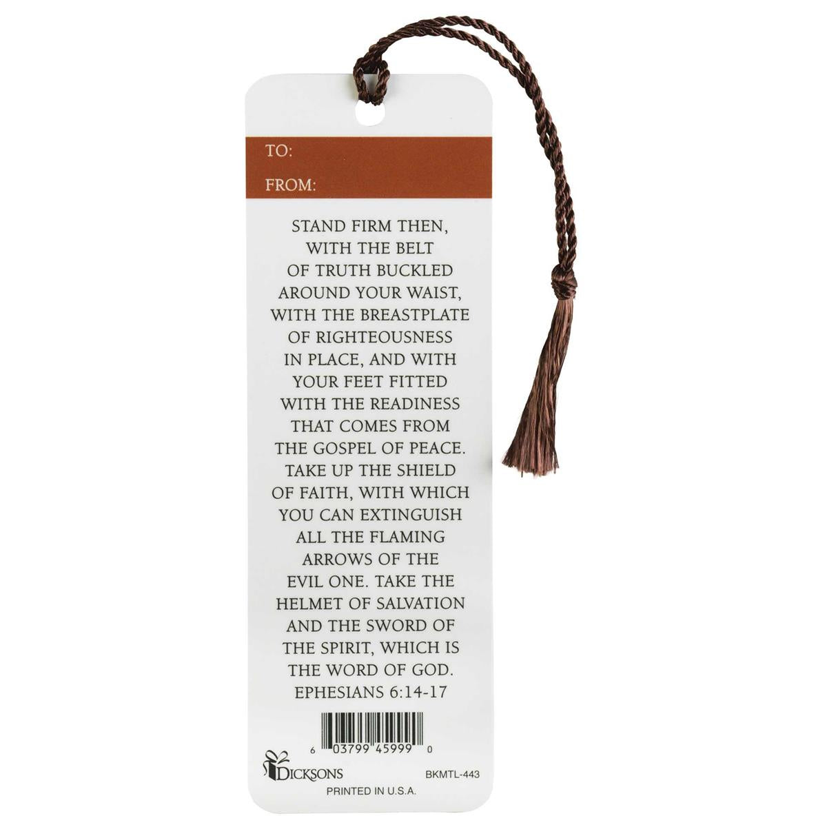 BOOKMARK-FULL ARMOR OF GOD
