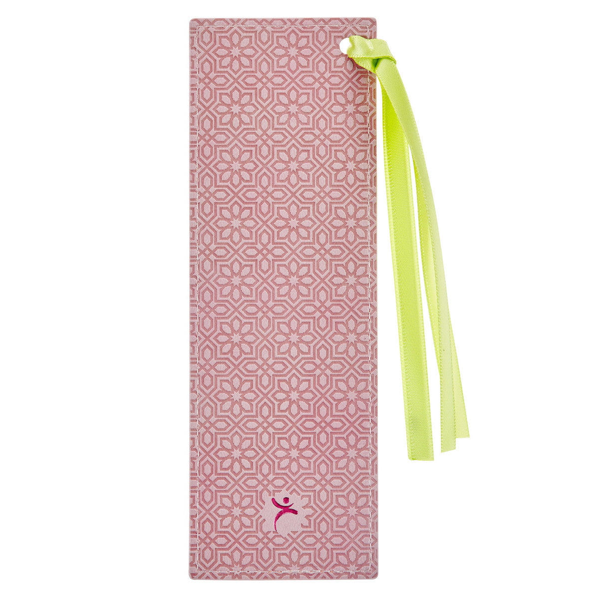 My Grace is Sufficient Hummingbird Pink Faux Leather Bookmark - 2 Corinthians 12:9