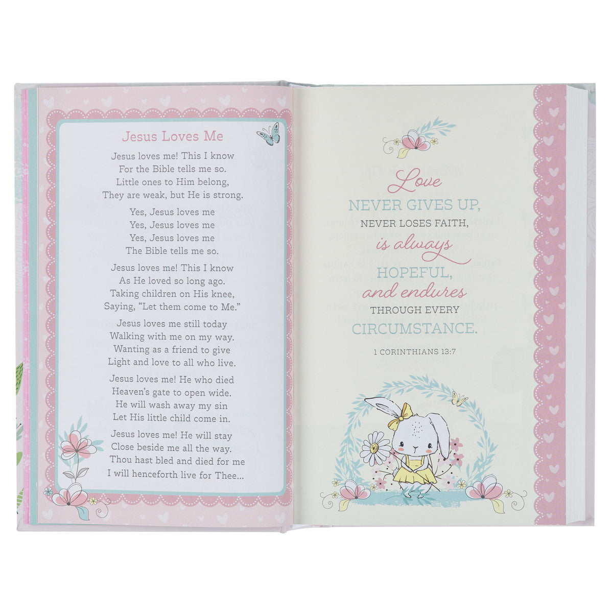 NLT Holy Bible for Baby Girls