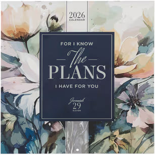 2026 Wall Calendar -For I Know the Plans