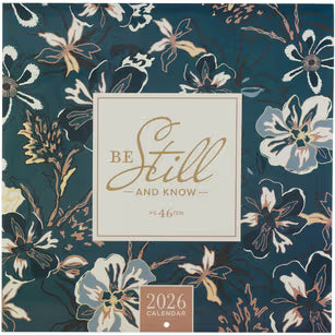 2026 Wall Calendar -Be Still