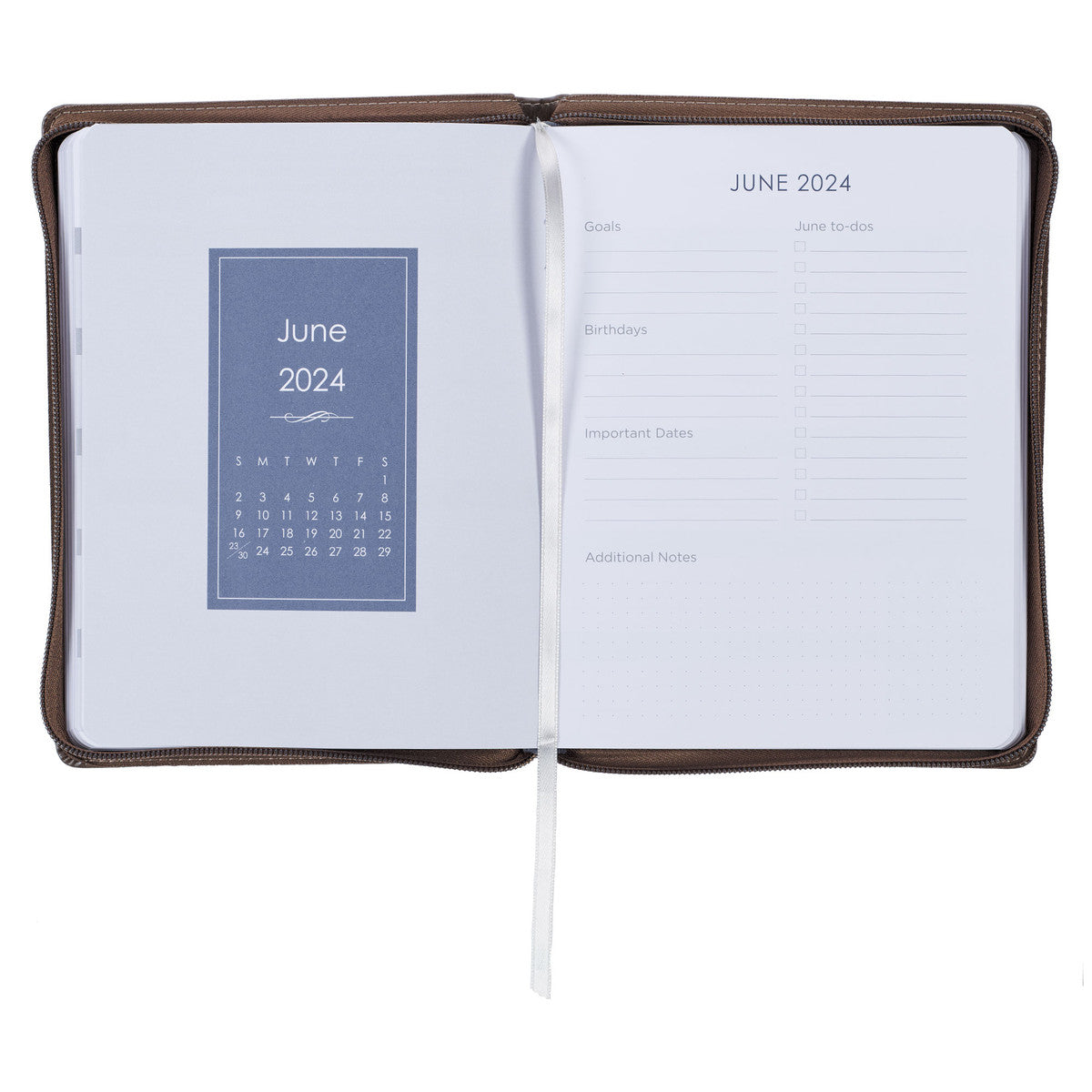 Trust in the Lord Sparrow Faux Leather 18-Month Planner for Women