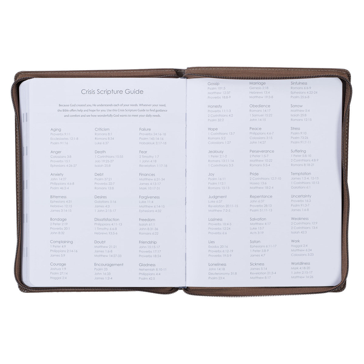 Trust in the Lord Sparrow Faux Leather 18-Month Planner for Women