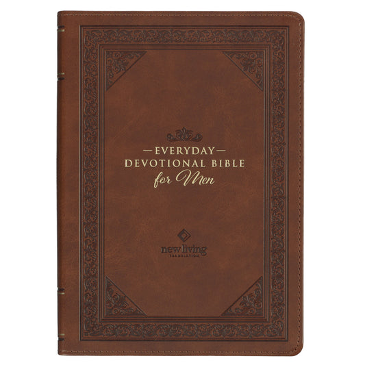 NLT Holy Bible Everyday Devotional Bible for Men