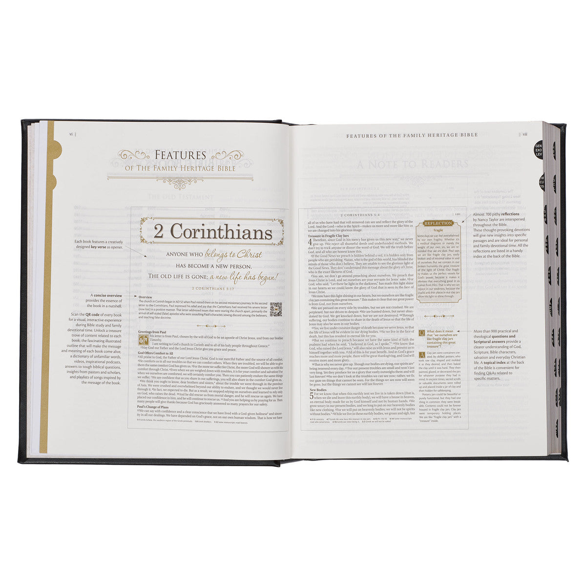 NLT Family Heritage Bible, Large Print