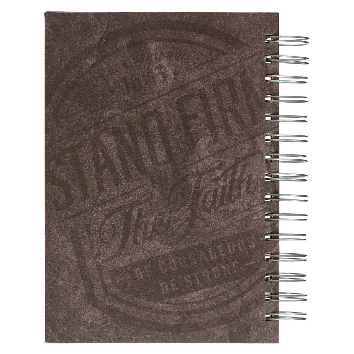 Stand Firm Mountain View Wirebound Journal - 1 Corinthians 16:13