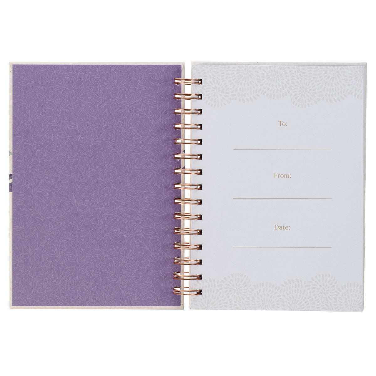 Love is Kind Coral Poppy Spiral-bound Journal