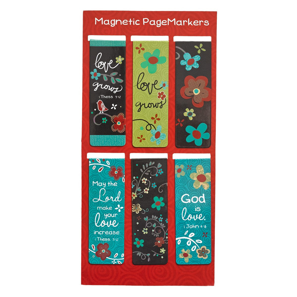 BOOKMARK- MAGNETIC-LOVE GROWS