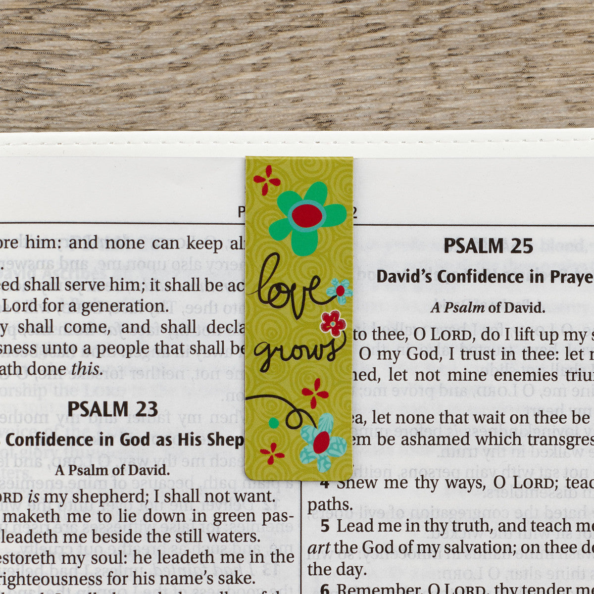BOOKMARK- MAGNETIC-LOVE GROWS