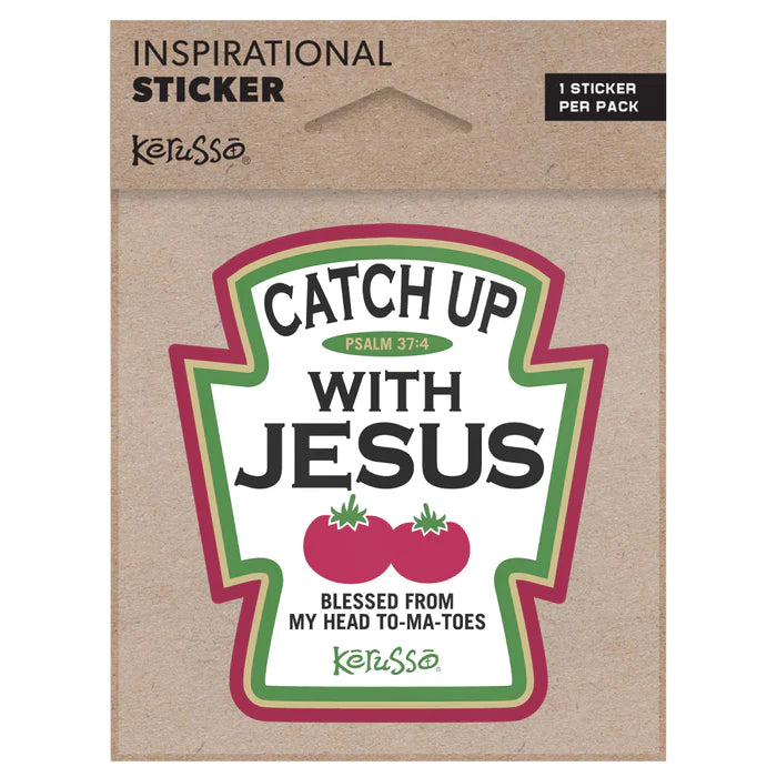 Catch Up Sticker