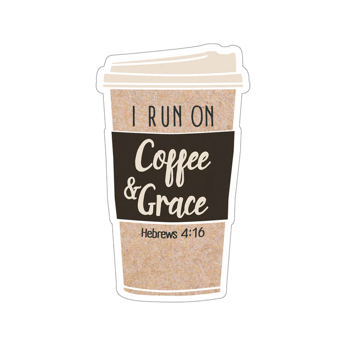 Coffee & Grace Sticker