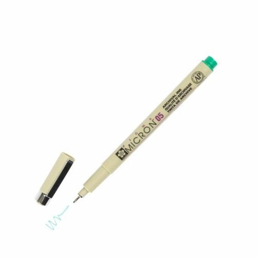 Micron Pigma Pen 05 Green