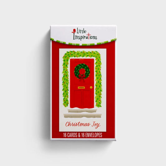 Little Inspirations - Christmas Joy - 16 Christmas Boxed Cards, KJV